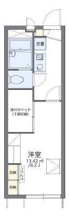 レオパレス南江戸の間取り画像
