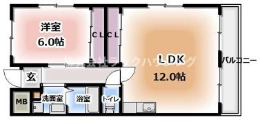 K・グレースコートの間取り画像