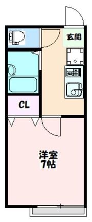 ハイツコートの間取り画像