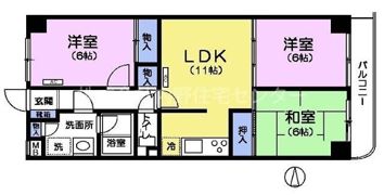 グランドゥール田無の間取り画像