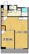 熊手ピアの間取り画像