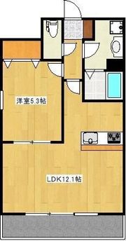 クロノス25上熊本の間取り画像