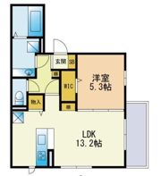 Dーroomパルの間取り画像