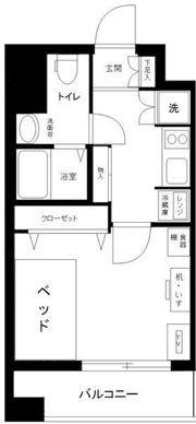 スパシエ田端の間取り画像