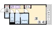 S-RESIDENCE神戸元町の間取り画像