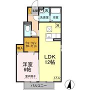 フォレストヒルズの間取り画像