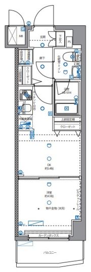 パティーナ武蔵関の間取り画像
