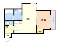 ルピナス横手南町1の間取り画像