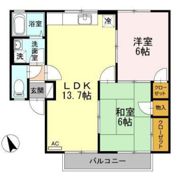ファミール土井 A棟の間取り画像
