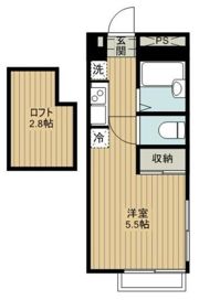 岡レジデンスの間取り画像