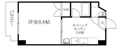 ラッセルスクエア松山市駅 A・B棟の間取り画像