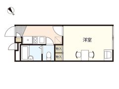 レオパレスメルベーユの間取り画像
