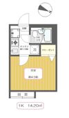 パレス新小岩の間取り画像
