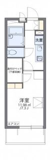 レオパレス元宮の間取り画像
