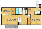 D-ROOM御開の間取り画像