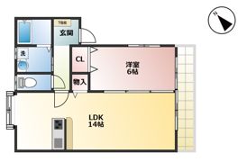フローラルコートBの間取り画像