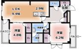 ロザージュコニシの間取り画像