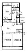 けやき台ハイツの間取り画像