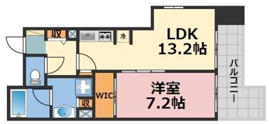 BRAVI南堀江の間取り画像