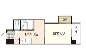 GAGA天満町の間取り画像