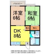 クレストール飯岡の間取り画像