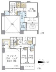 ワールドシティタワーズ ブリーズタワーの間取り画像