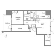 CAVANA＋麻布台の間取り画像