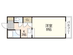 ARCナカシマ壱番館の間取り画像