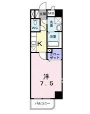 パールドゥN 府中の間取り画像