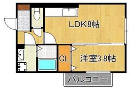 ヴェラ下富野の間取り画像