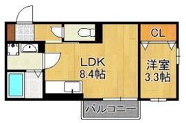 ヴェラ下富野の間取り画像