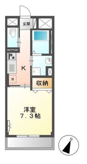 トレシャーナの間取り画像