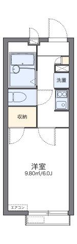 レオパレスルミエール四谷上町の間取り画像