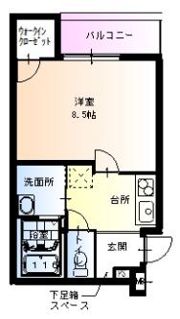 フジパレス東淀川Ⅵ番館の間取り画像