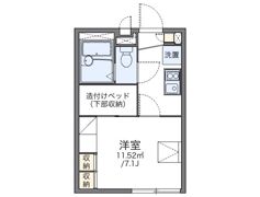 レオパレスレルヒェの間取り画像