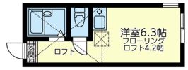 ユナイト東門前ロベルト・メルルの間取り画像