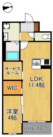 プロスペレ浜町の間取り画像