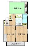 サニーハイツ栗原B棟の間取り画像