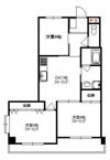 オーロラマンションの間取り画像