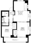 マンション ウィスタリアⅡの間取り画像