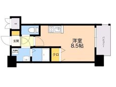 エンクレスト天神LIFEの間取り画像