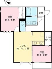 プランドールの間取り画像