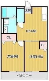 シティハイムアサダの間取り画像