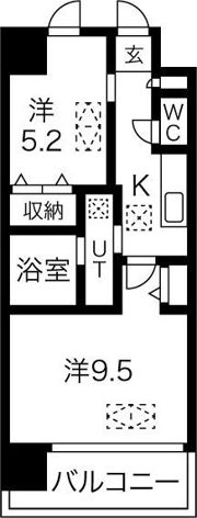NORTH VILLAGE BIRTH PLACEの間取り画像