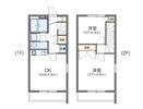 レオパレスラルクアンシエルの間取り画像