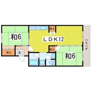 メゾンサンクレールの間取り画像