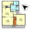 本庄レジデンスⅡの間取り画像