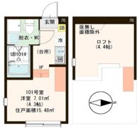 クレスト小岩の間取り画像