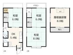 長束4丁目戸建ての間取り画像