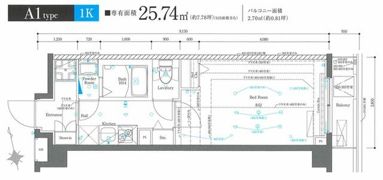 AZEST中板橋の間取り画像